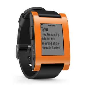 Pebble Smartwatch Orange - Botnlife